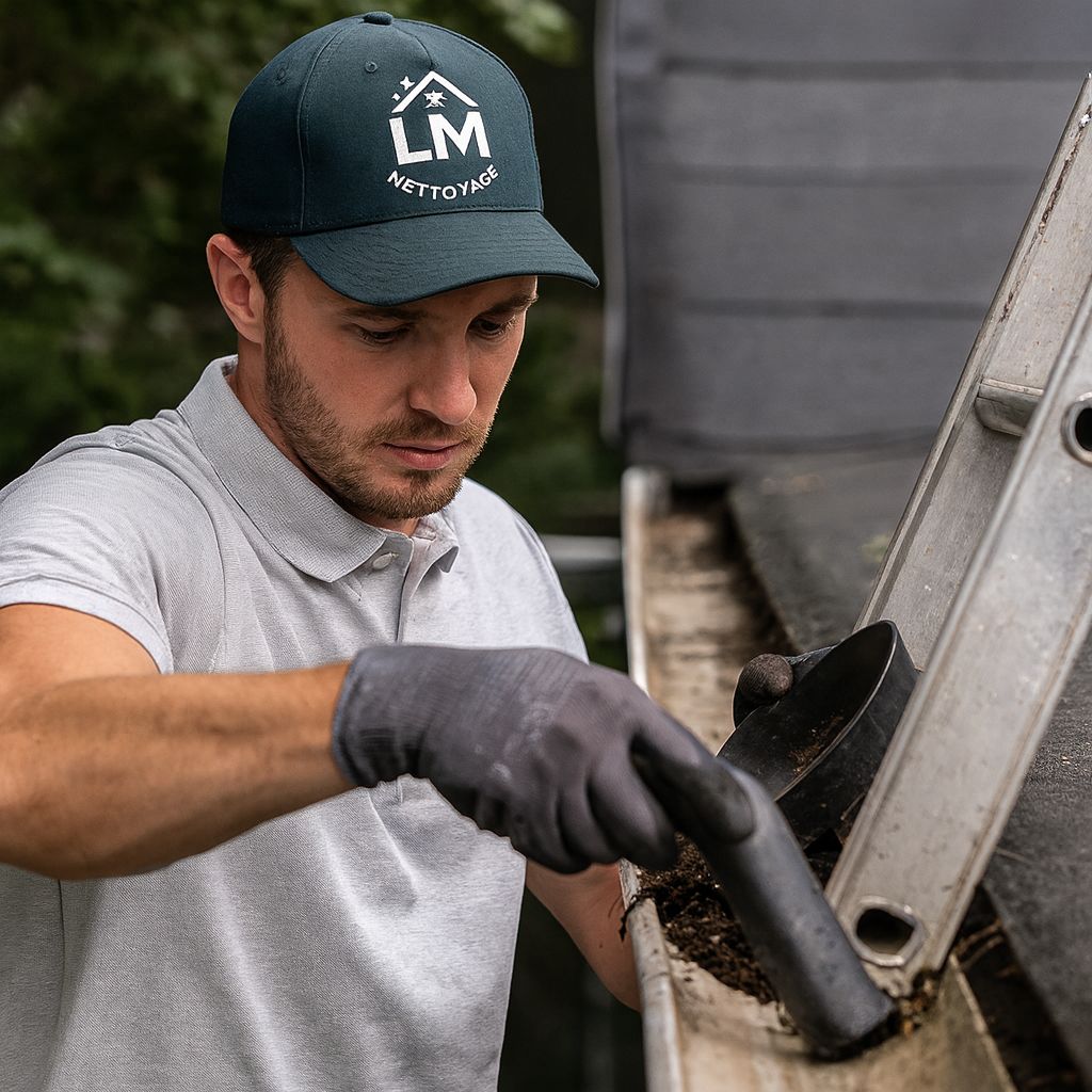 Nettoyage de gouttières à Lyon – entretien toiture et sécurité