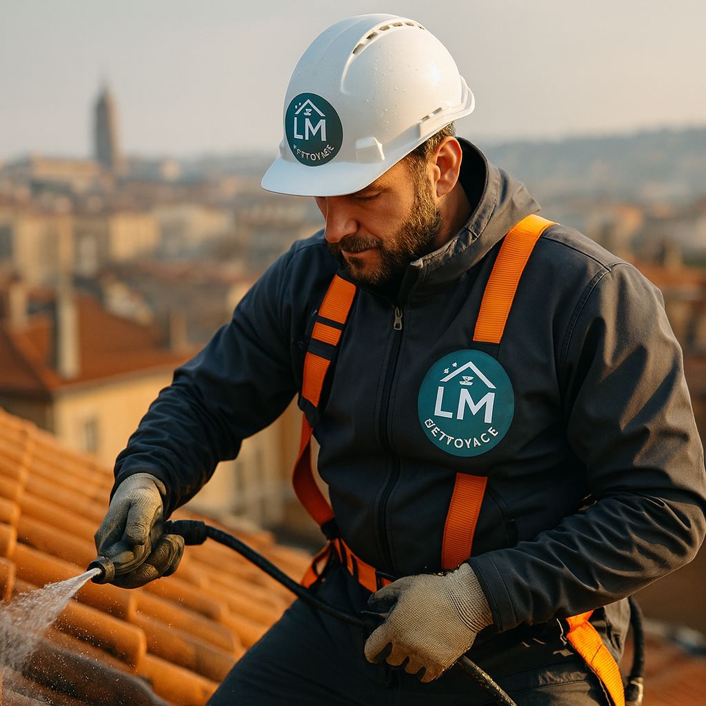 Nettoyage de toiture à Lyon – démoussage et traitement hydrofuge